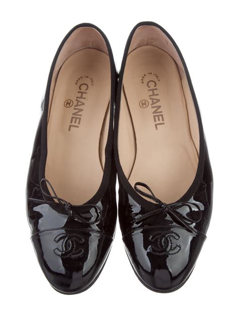 is chanel patent leather durable|Chanel patent leather flats.